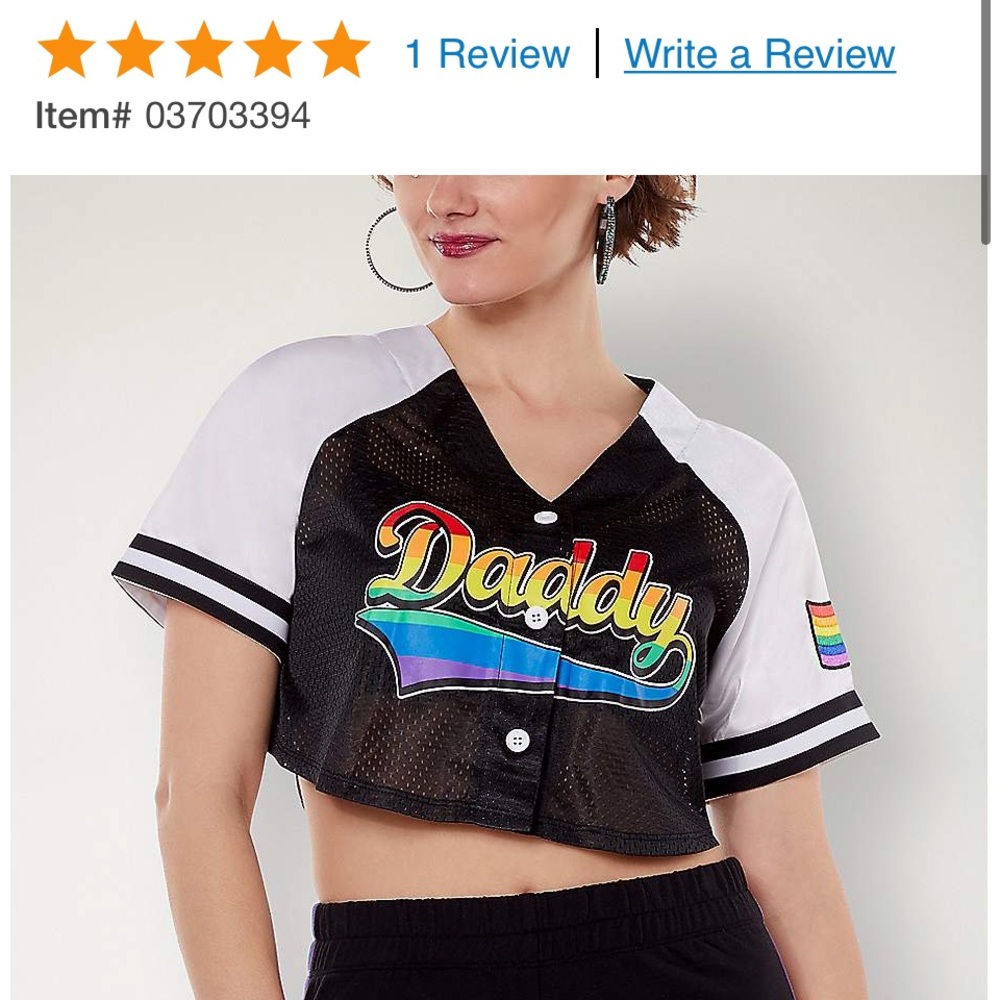 “Daddy” crop Jersey